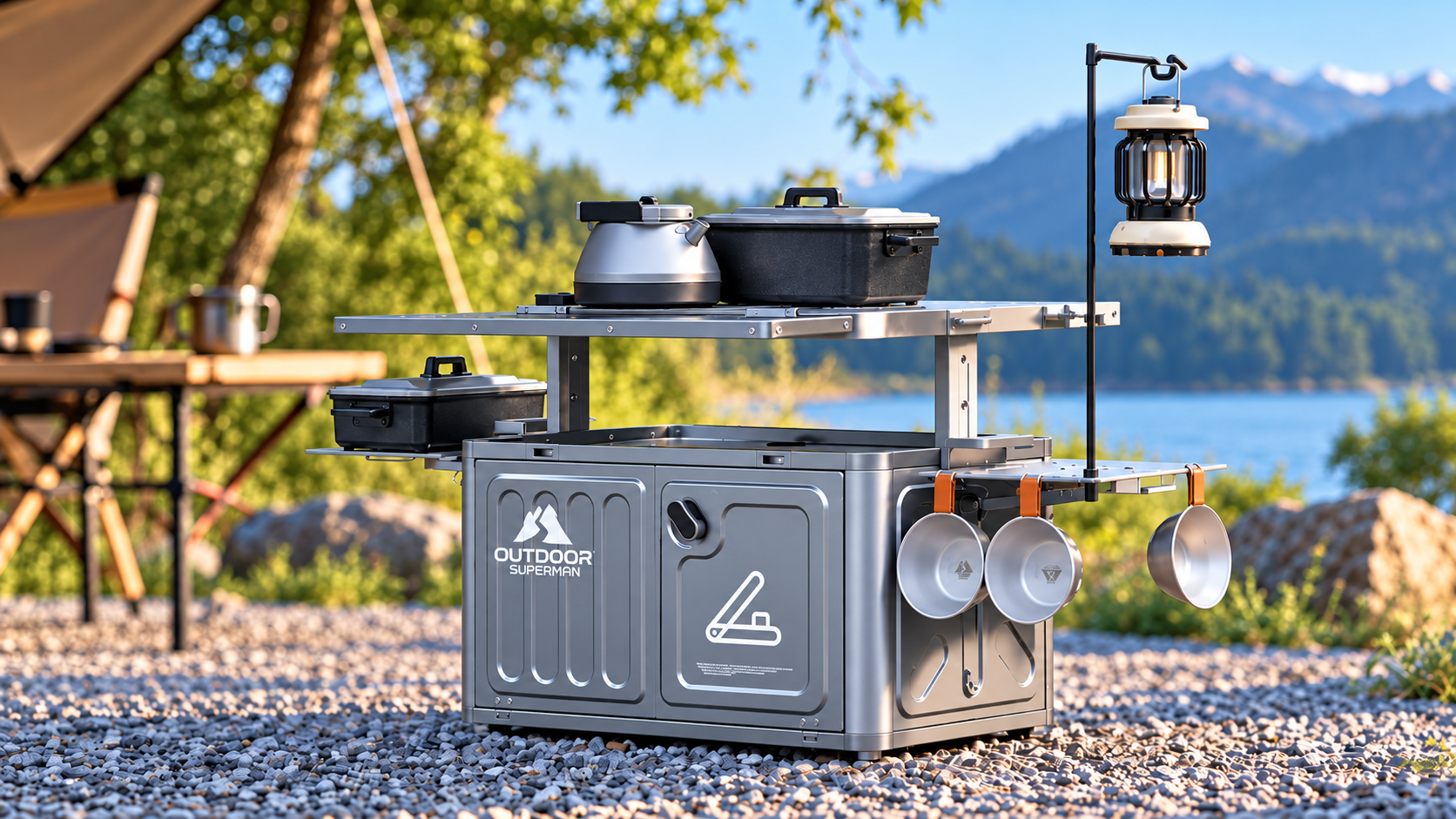 HECHEER:FROM ONE BOX TO YOUR COMPLETE CAMP KITCHEN