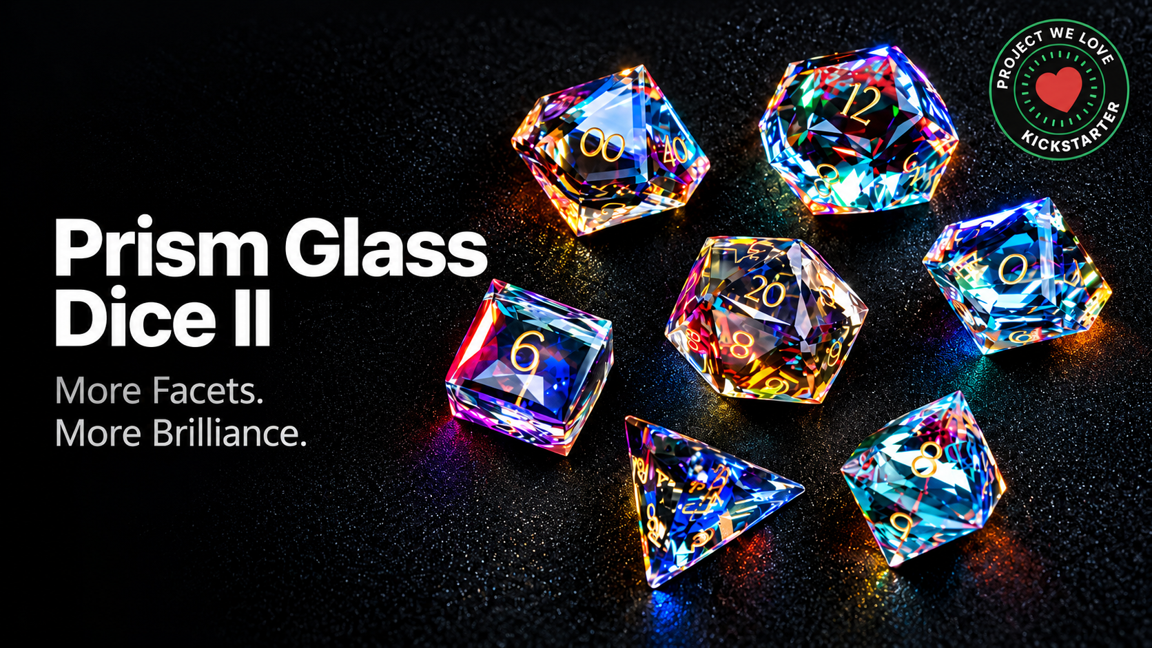 URWizards Prism Glass Dice II: More Facets. More Brilliance.