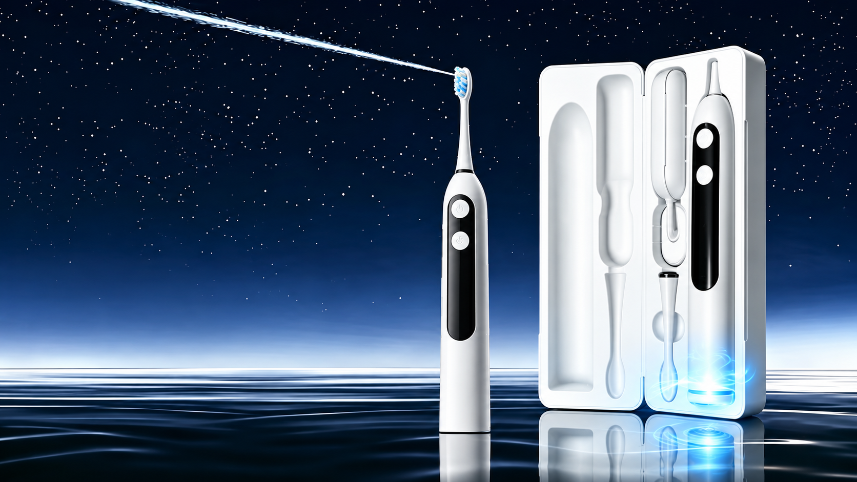 Seesmiles:All-in-One Portable Oral Care Station