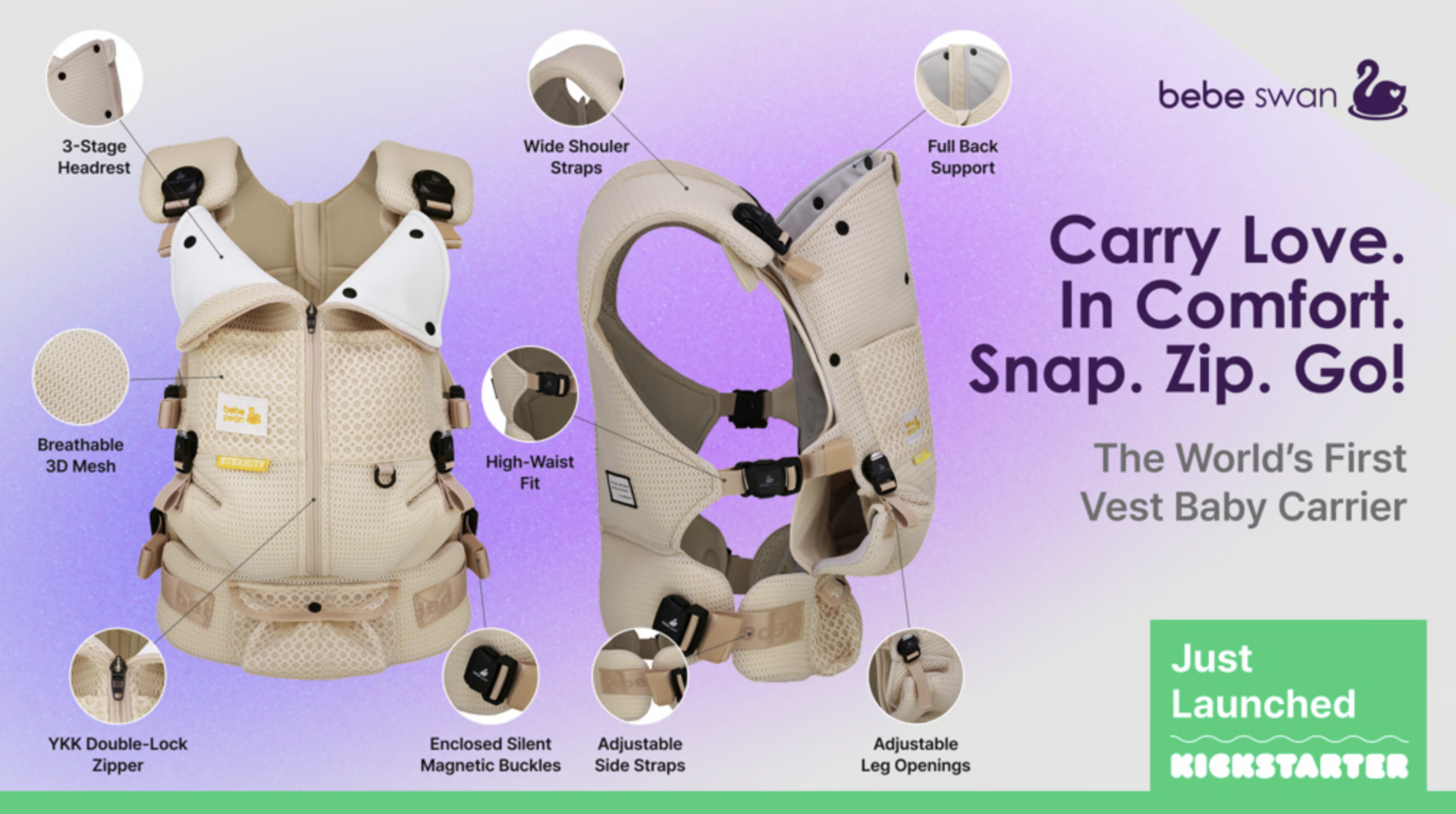 bebeswan Eternity Baby Carrier