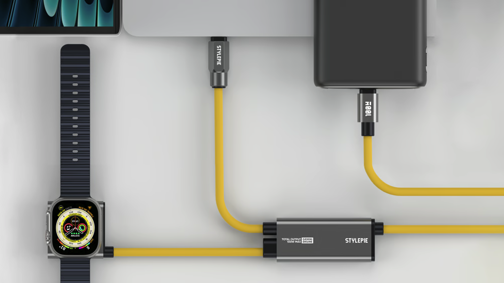 GEMINI CABLE: Seamless Dual Charging & Versatile Cable Modes