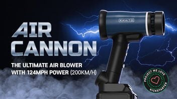 AirCannon: A Storm in Your Hand. 124MPH Forceful Air Blower