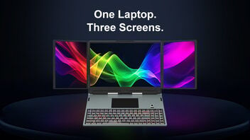 TriMax Pro: 1st Triple-Screen Laptop for Max Productivity