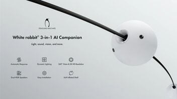 White rabbit® 3-in-1 AI companion